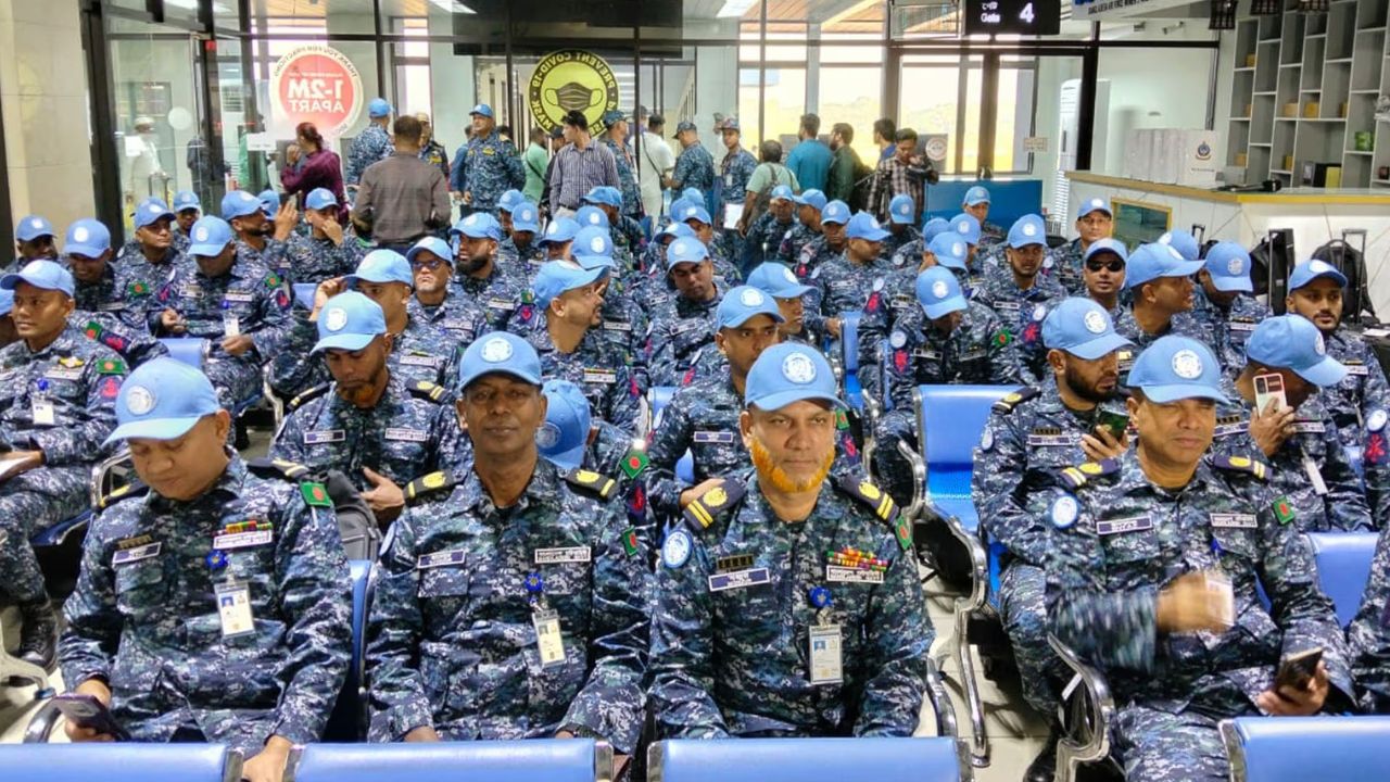 জাতিসংঘের শান্তিরক্ষা মিশনে লেবানন যাচ্ছে নৌবাহিনীর ৮৫ সদস্য